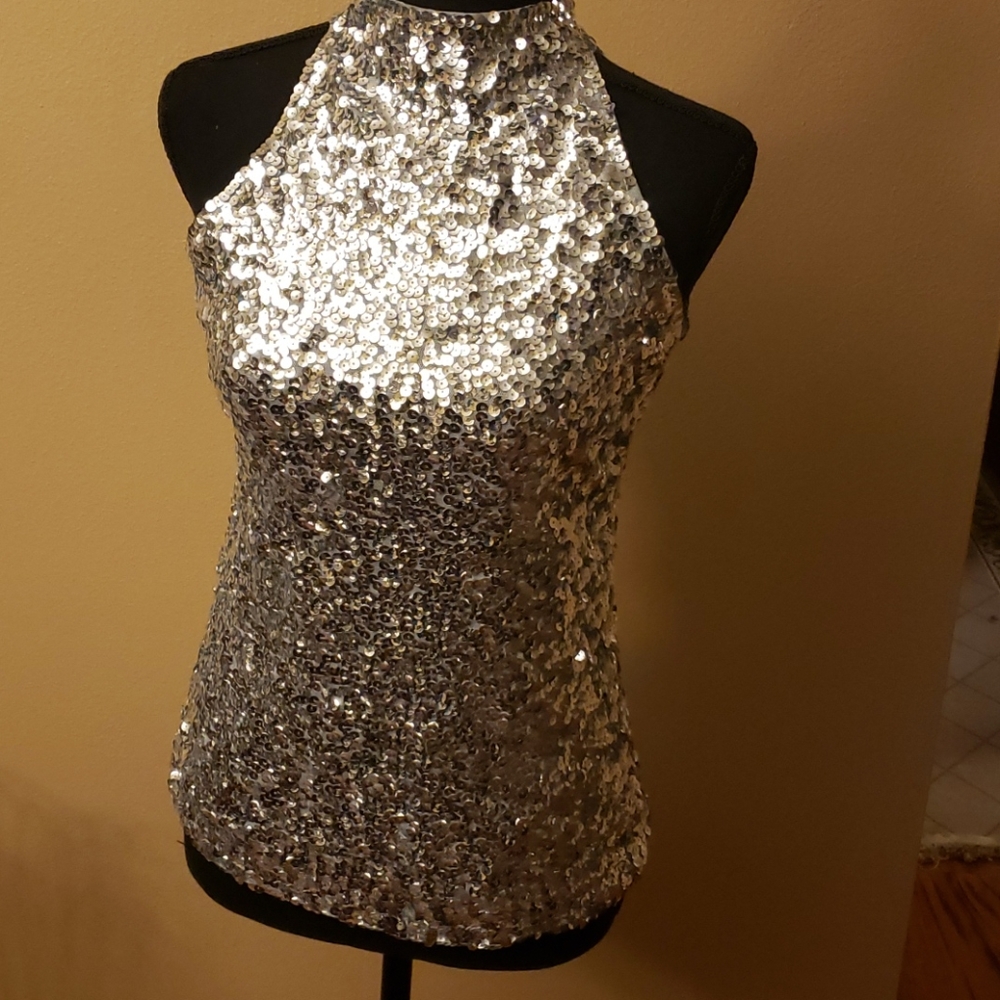 Sequin top
